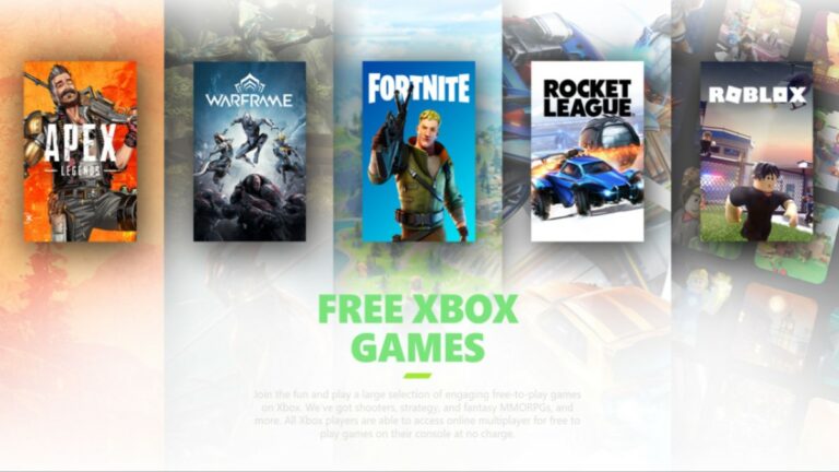 free xbox games you can play online without xbox live gold