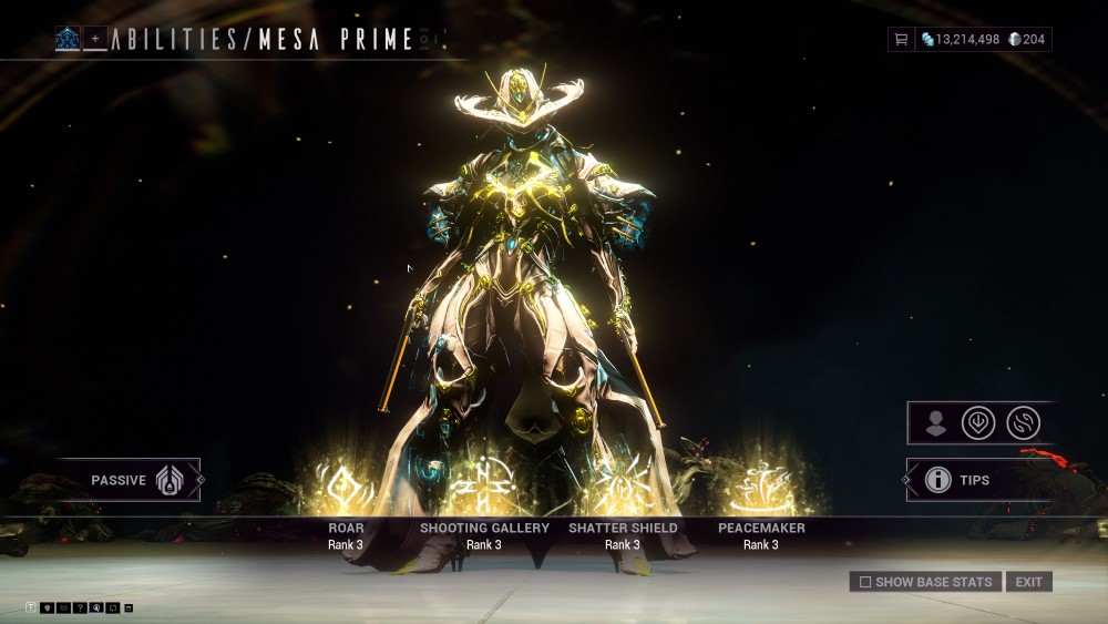 mesa warframe tier list