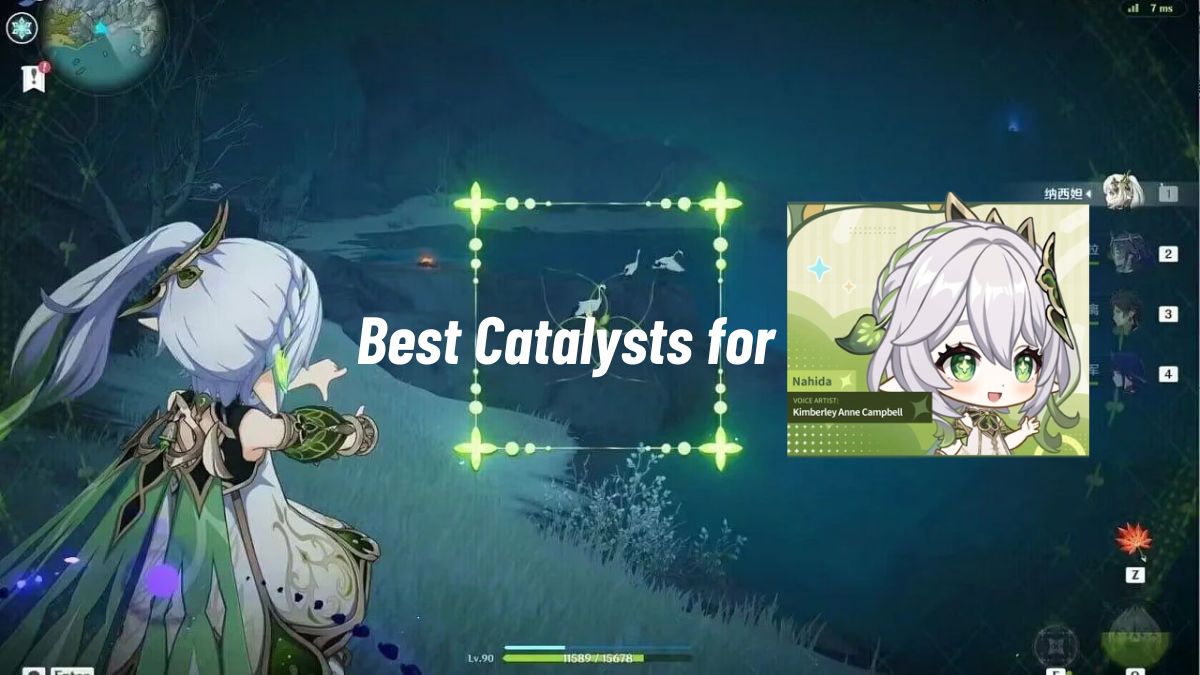 8 Best Catalysts For Nahida In Genshin Impact: F2P-Friendly Guide