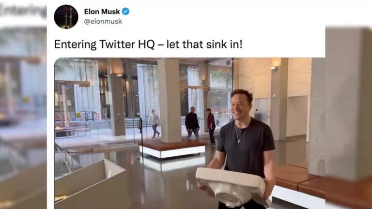 Elon Musk Changes Bio To ‘Chief Twit,’ Enters Twitter Office