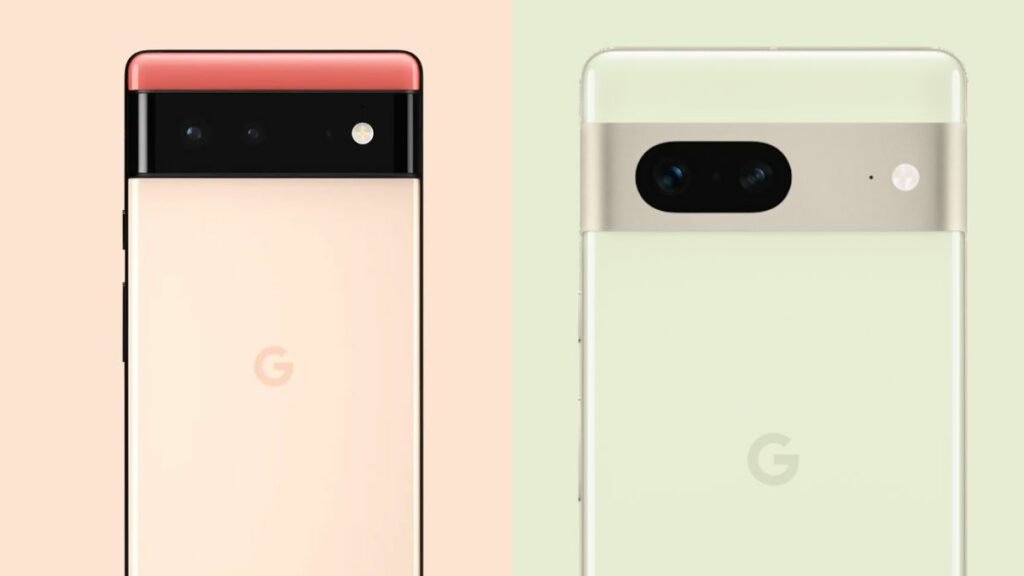 pixel 6 vs pixel 7 antutu