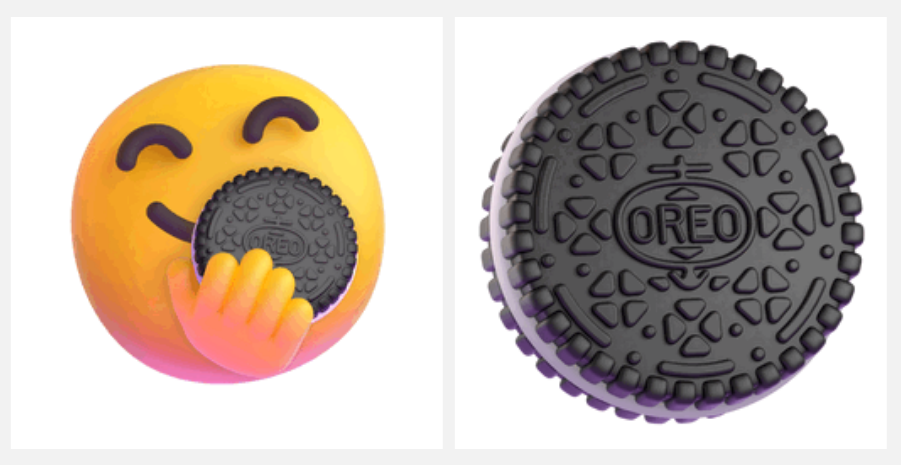 Microsoft And Oreo emojis