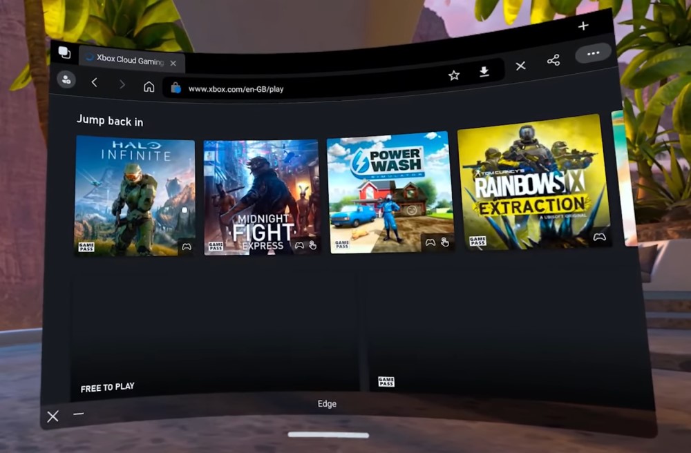 Xbox Game Pass is coming to Oculus through a VR TV and it's as