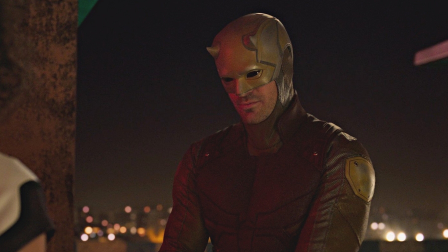 daredevil new suit red and gold