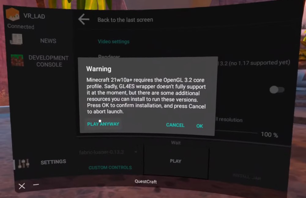 How to Play Minecraft on Meta (Oculus) Quest or Quest 2