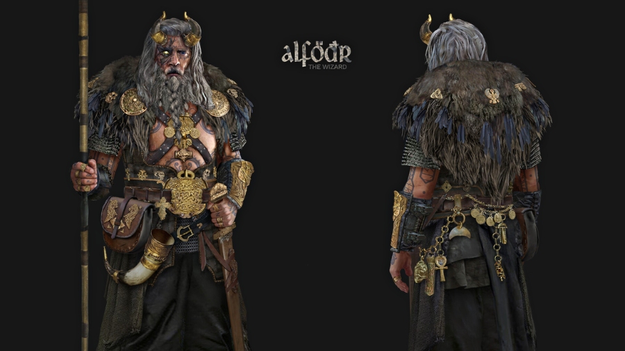 odin god of war ragnarok concept art