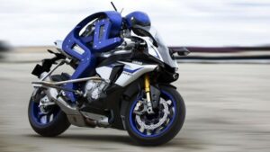 Yamaha Motobot self driving bike