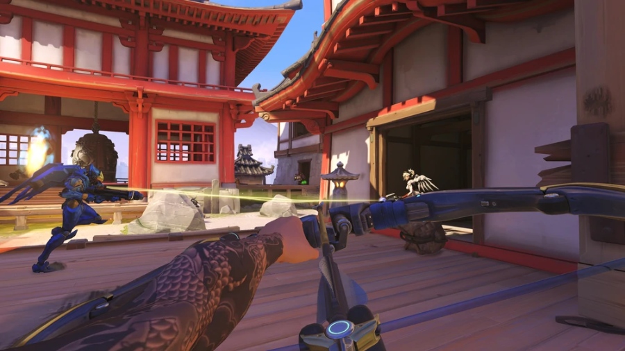 hanzo close range overwatch 2