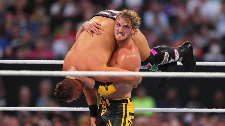 logan paul lifting the miz