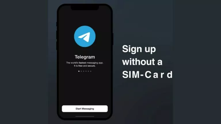 Telegram No-SIM