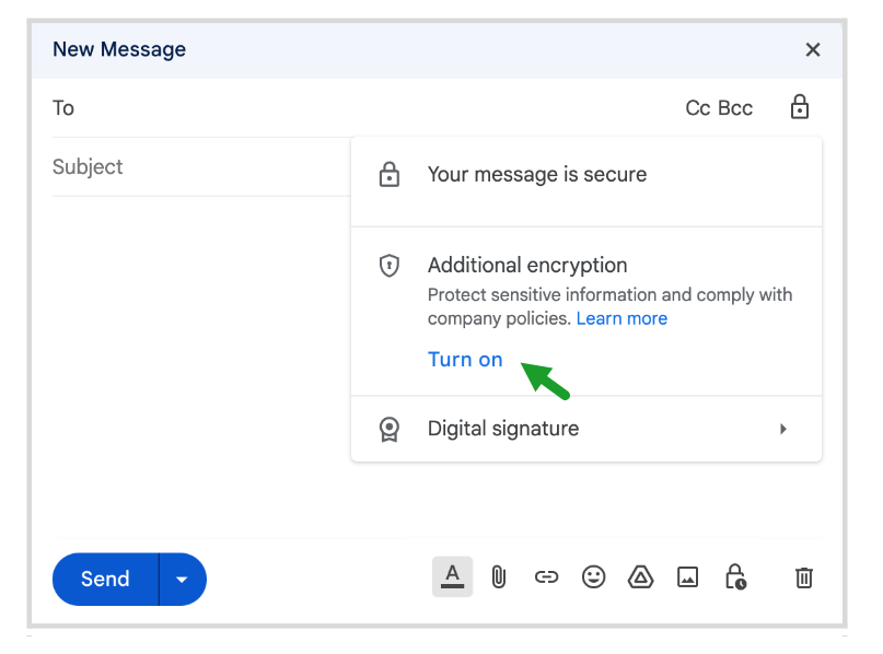 Gmail End-to-end Encryption