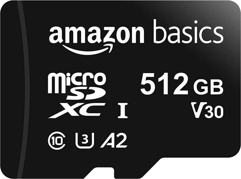 Amazon Basics 512GB sd card