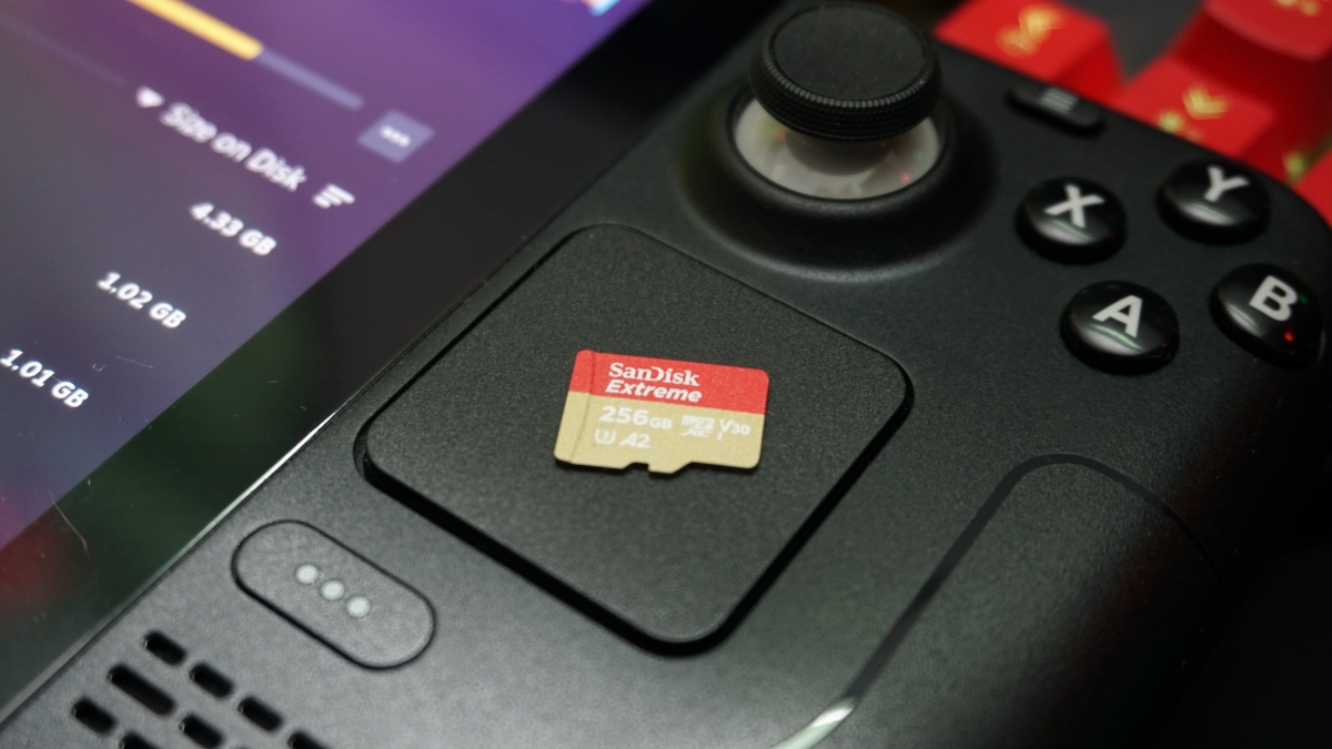 Best SD cards for Steam Deck