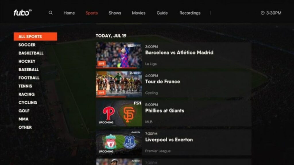 Now Watch fuboTV on Xbox One - HotDog