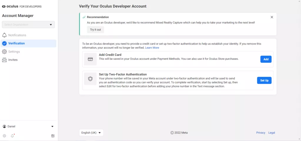 oculus-developer-account-verification