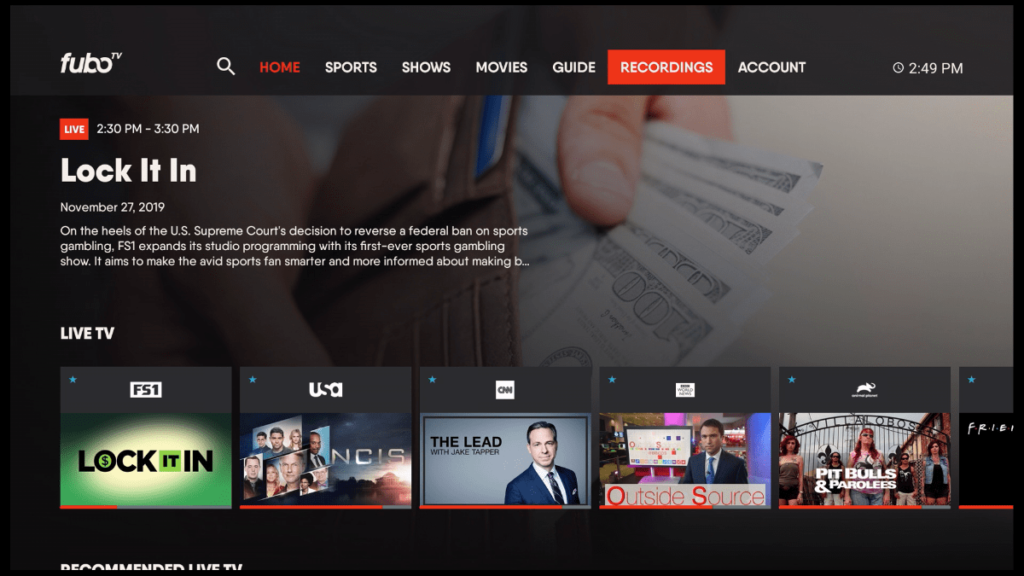 How To Record Shows On FuboTV?