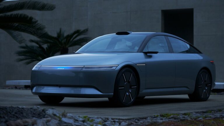 Sony & Honda Showcase New EV Car Brand ‘Afeela’