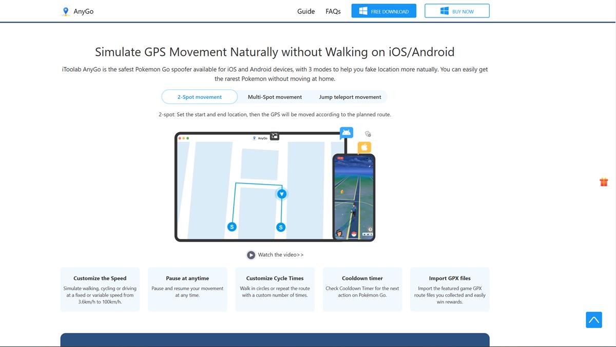 iToolab AnyGo Is Not Your Regular Fake GPS and Location Spoofer—GPX Routes  and Joystick Options for 'Pokemon GO