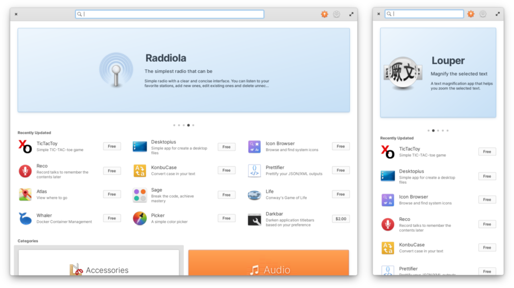 elementary Os app center