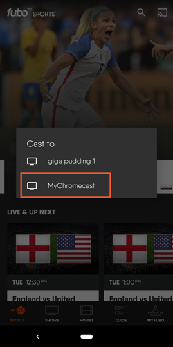 Here's How To Watch FuboTV Using Chromecast