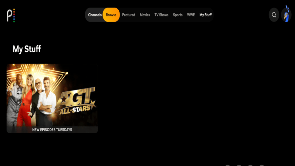 How To Use Peacock's My Stuff Feature