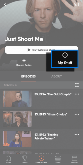 Here's Everything To Know About FuboTV's My Stuff Feature