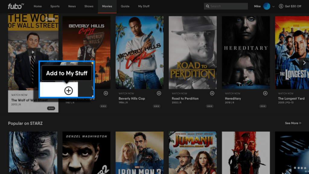 Here's Everything To Know About FuboTV's My Stuff Feature