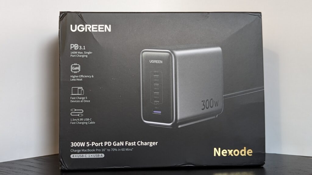 Review of Ugreen Nexode 300W GaN USB-C charger