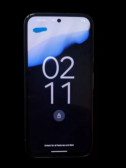 Front angle of the leaked prototype for the Pixel 8A