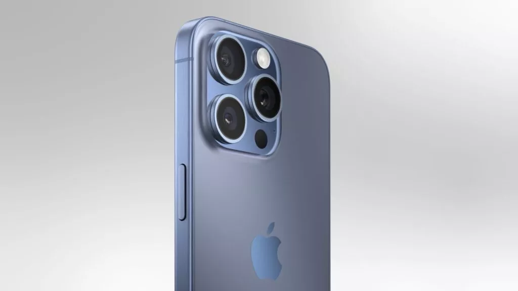 Image of the camera module of the iPhone 16 Pro