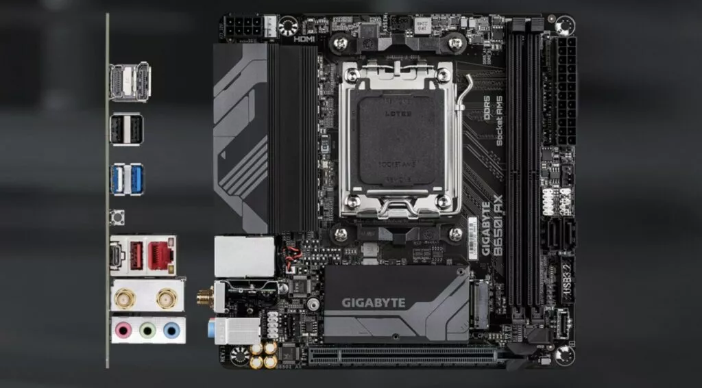 Image of the mini-ATX motherboard in the buying guide