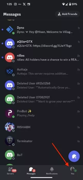Screenshot of discord app while cancelling Nitro 2