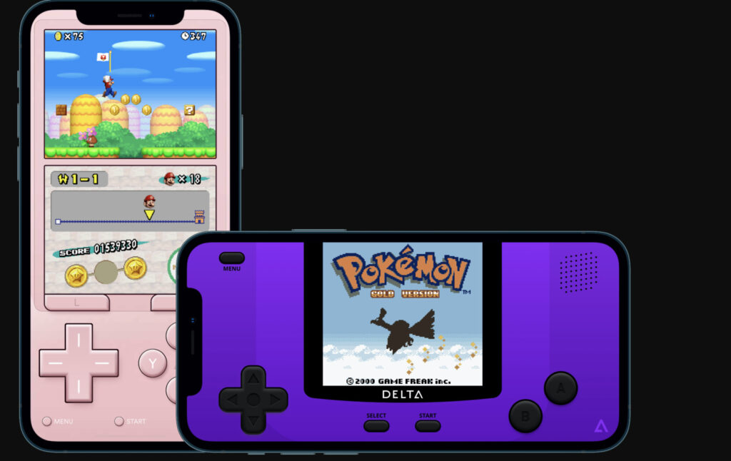 Imagen de la aplicación Delta Emulator en iOS