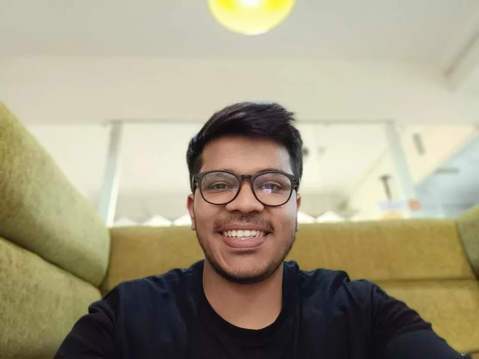 Selfie sample from the Realme P1 5G
