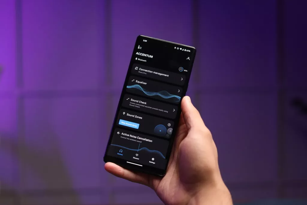 Image of the Smart Control app