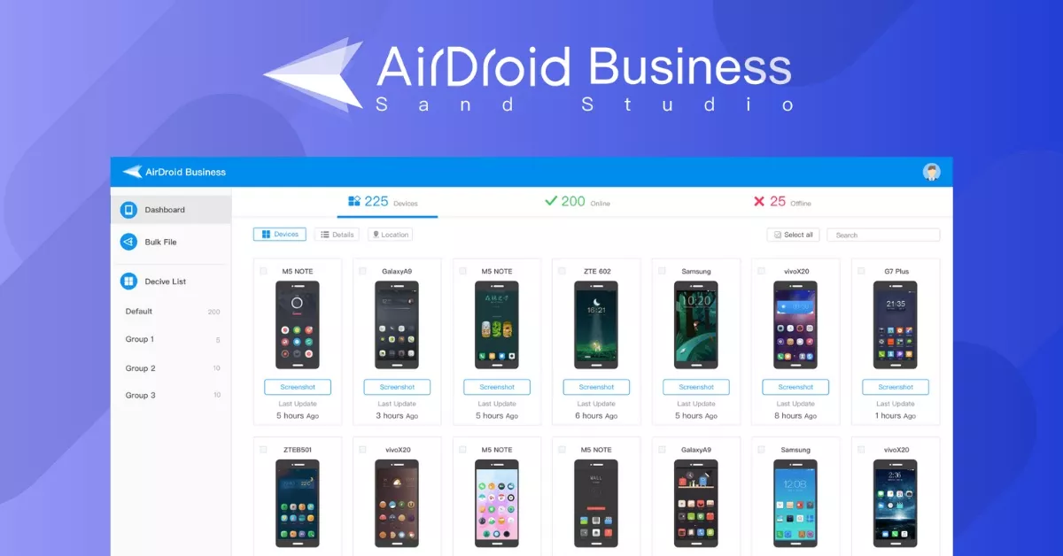 airdroid business admin-console