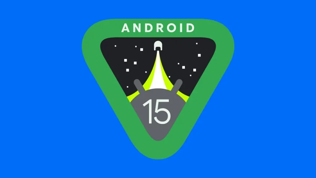 Android 15 logo