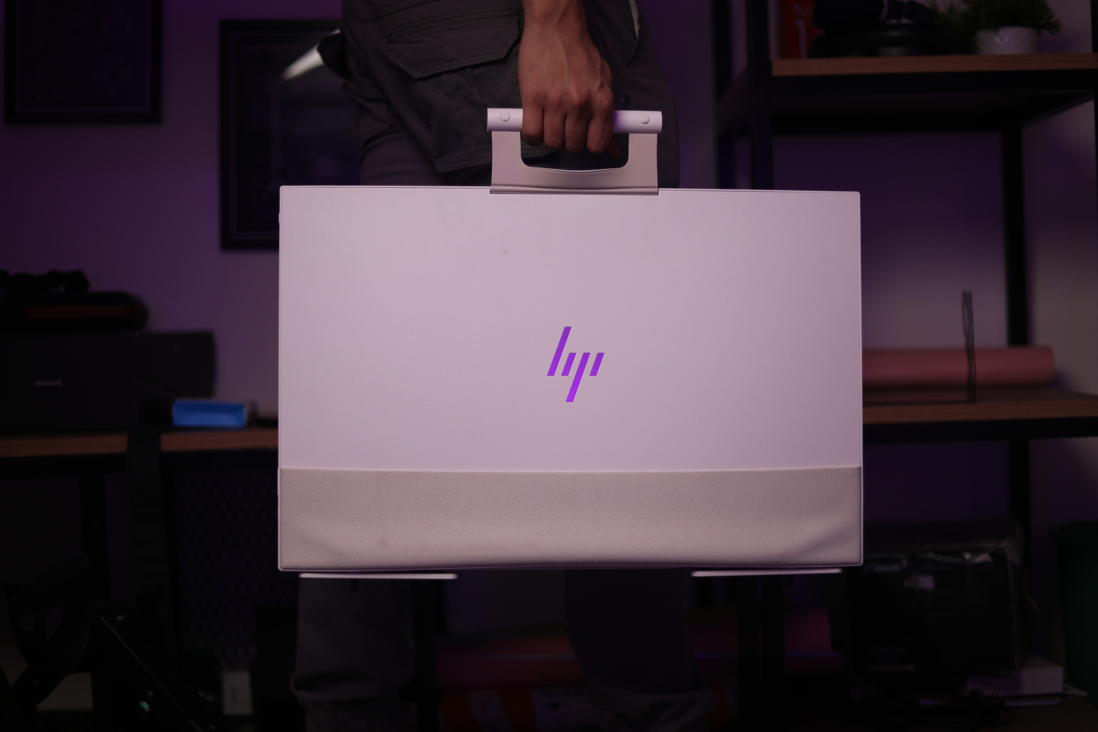 Image of the HP Envy Move being carried