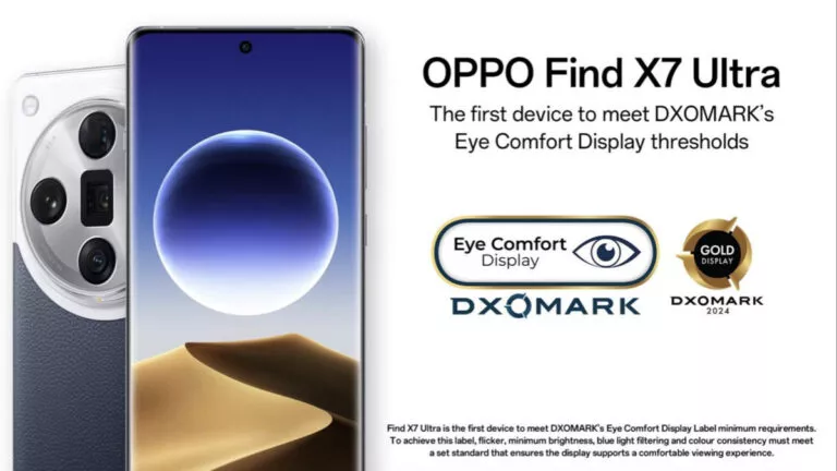 DXOMARK Gold Display Label Awarded To OPPO’s Find X7 Ultra: What does it mean?