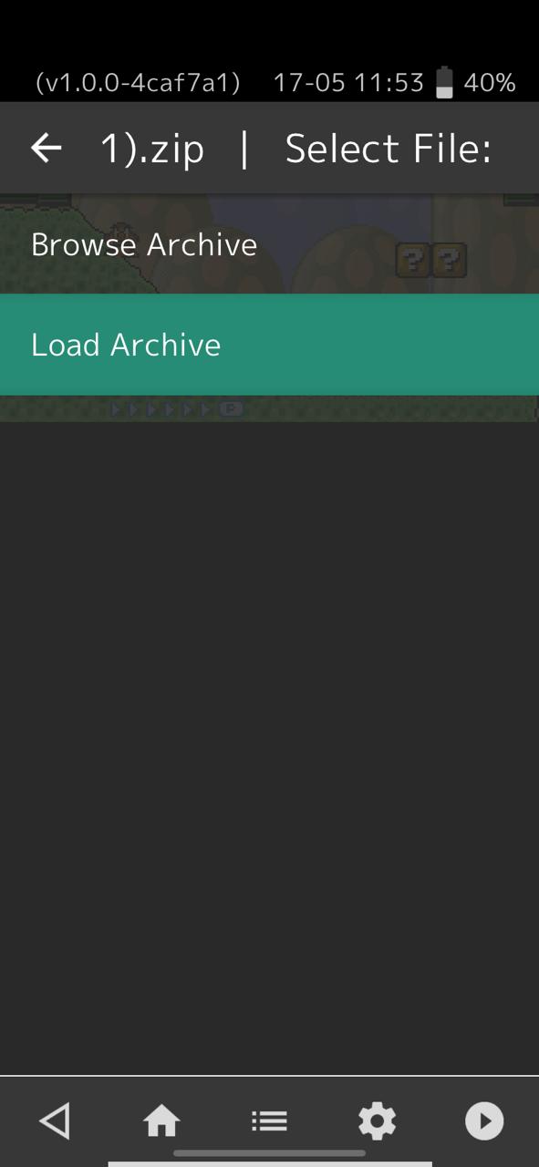 Screenshot of the Retroarch iPhone emulator app-4