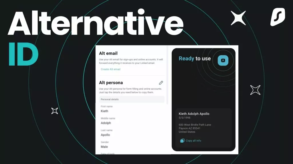 Image of the Alternative ID feature