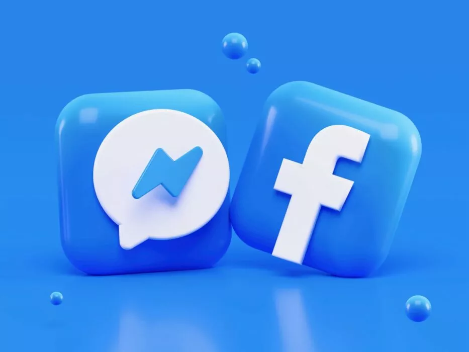 Facebook and facebook messenger logo
