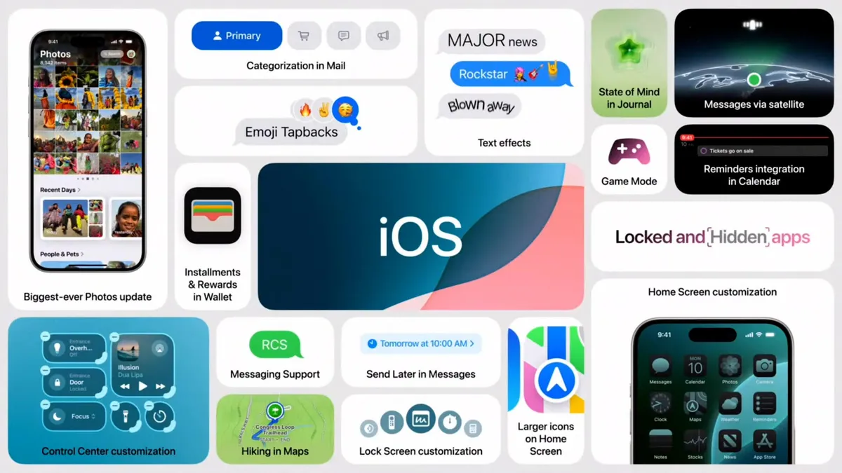 Image of iOS 18