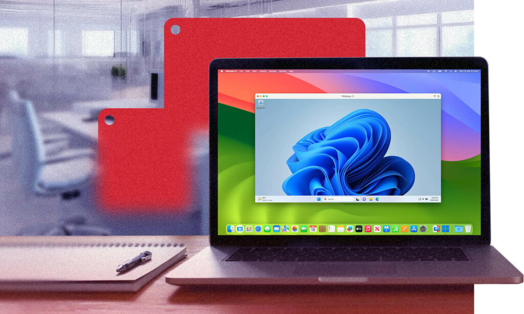 Imagen del emulador de Windows Parallels para Mac