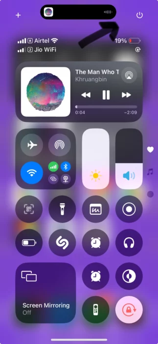 power off button in ios 18