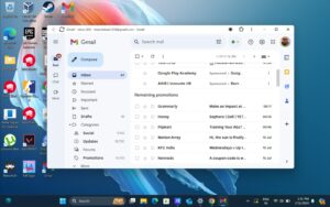 Screenshot of the Gmail app on Windows