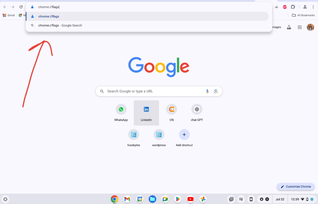 image for Access Chrome Flags