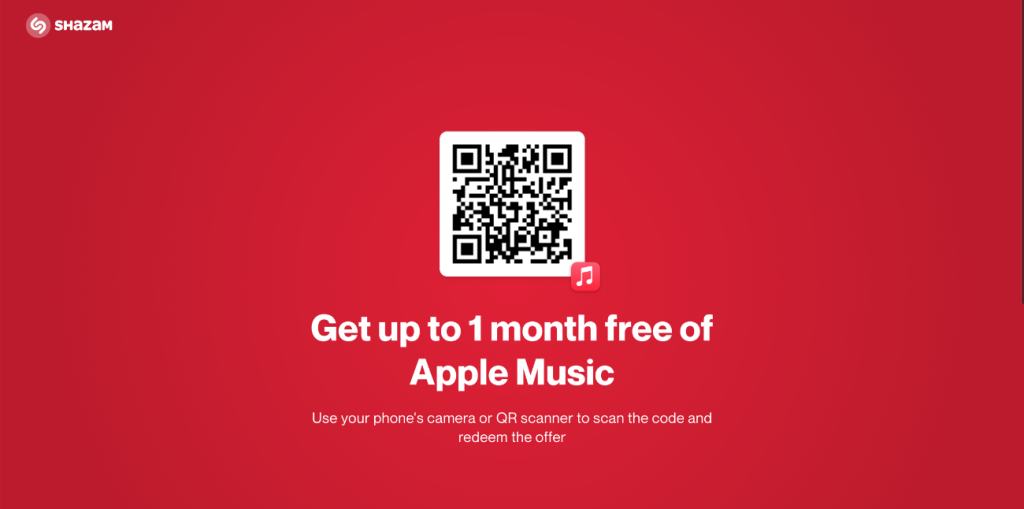 image for Free Apple Music with Shazam