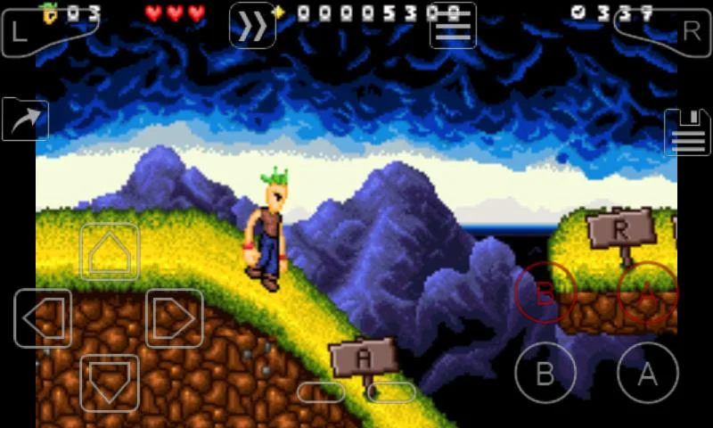 Image of the My Boy! Lite GBA emulator on Android