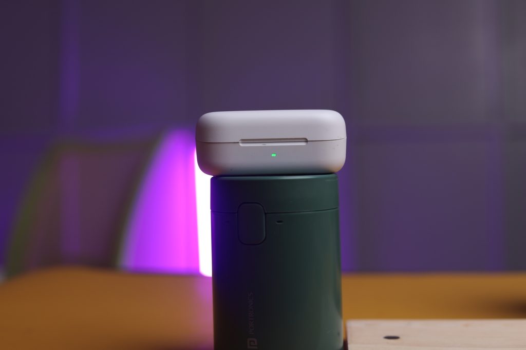 Image of the charging case